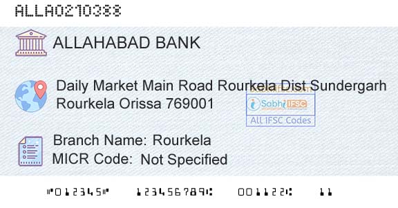Allahabad Bank RourkelaBranch 