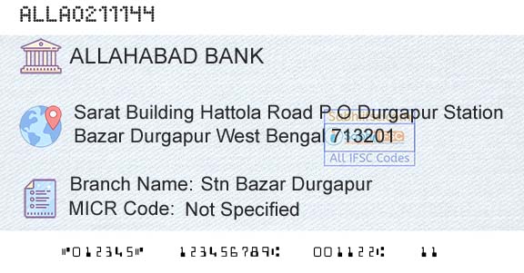 Allahabad Bank Stn Bazar DurgapurBranch 