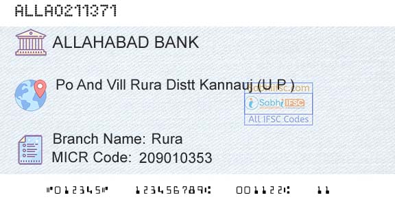 Allahabad Bank RuraBranch 