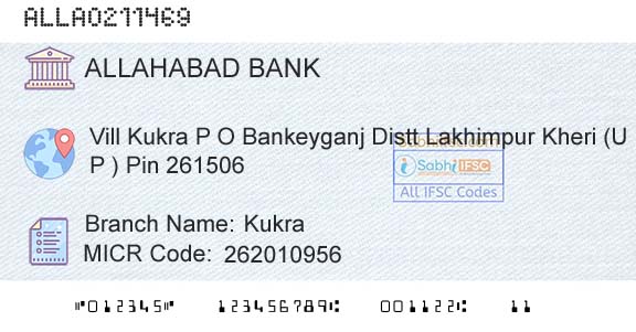 Allahabad Bank KukraBranch 