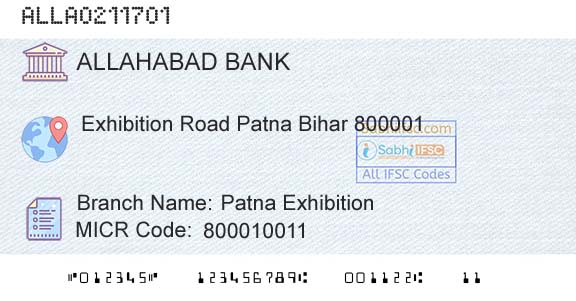 Allahabad Bank Patna ExhibitionBranch 