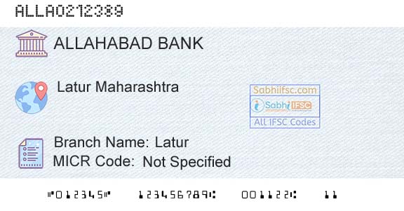 Allahabad Bank LaturBranch 