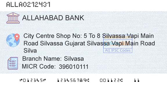 Allahabad Bank SilvasaBranch 