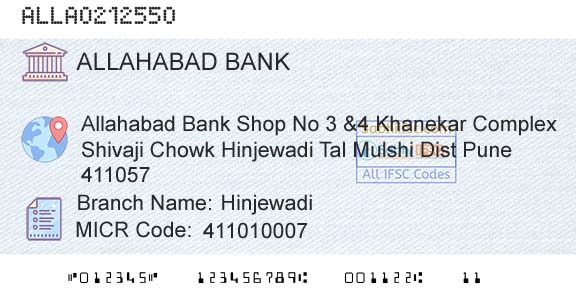 Allahabad Bank HinjewadiBranch 