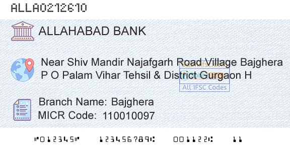 Allahabad Bank BajgheraBranch 