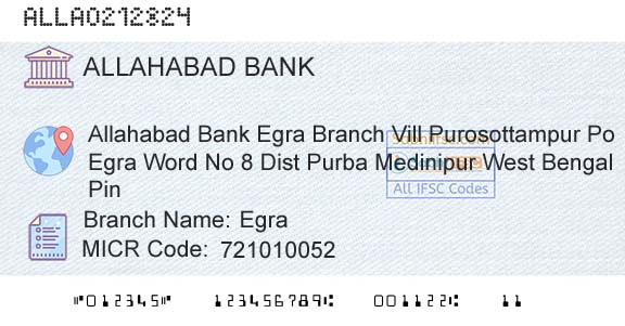 Allahabad Bank EgraBranch 