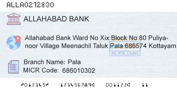 Allahabad Bank PalaBranch 