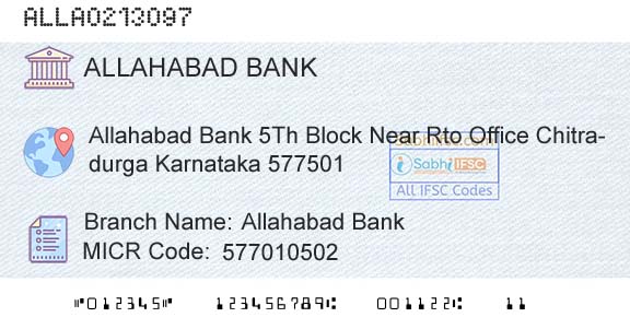 Allahabad Bank Allahabad BankBranch 