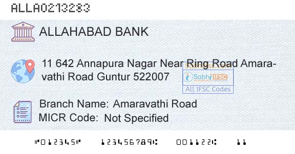 Allahabad Bank Amaravathi RoadBranch 