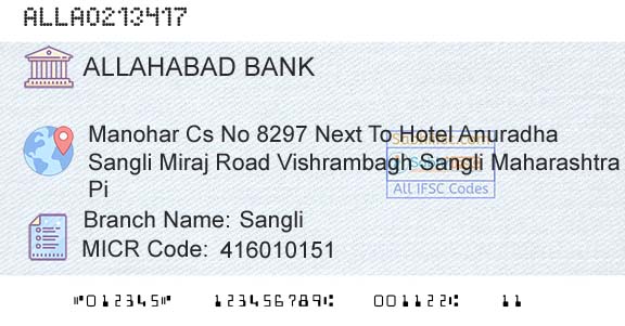 Allahabad Bank SangliBranch 
