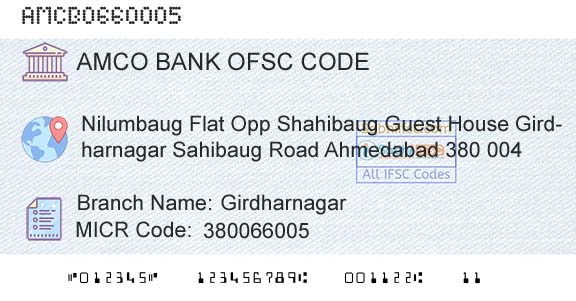Ahmedabad Mercantile Cooperative Bank GirdharnagarBranch 