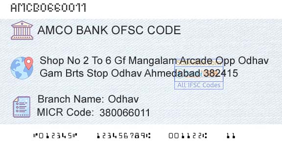 Ahmedabad Mercantile Cooperative Bank OdhavBranch 