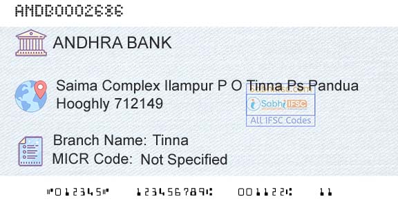 Andhra Bank TinnaBranch 