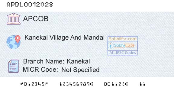 The Andhra Pradesh State Cooperative Bank Limited KanekalBranch 