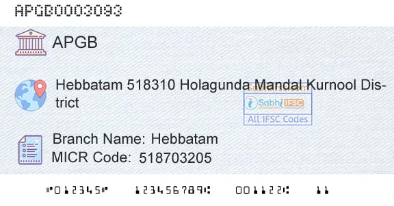 Andhra Pragathi Grameena Bank HebbatamBranch 