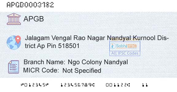 Andhra Pragathi Grameena Bank Ngo Colony NandyalBranch 
