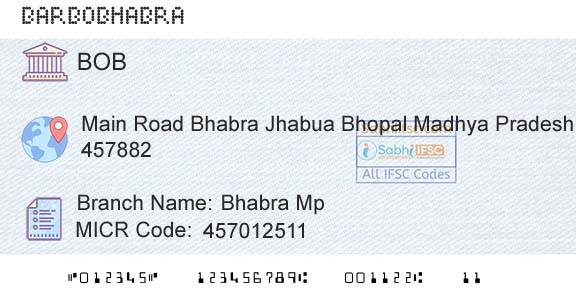 Bank Of Baroda Bhabra MpBranch 