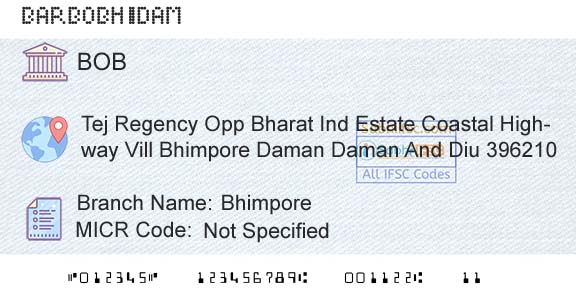 Bank Of Baroda BhimporeBranch 