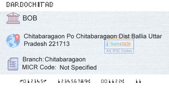 Bank Of Baroda ChitabaragaonBranch 