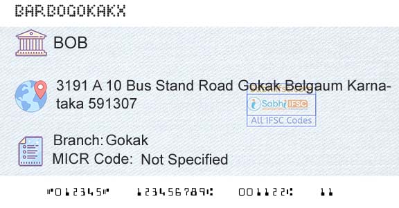 Bank Of Baroda GokakBranch 