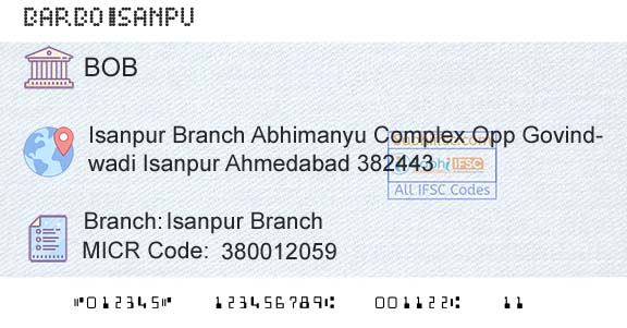 Bank Of Baroda Isanpur BranchBranch 
