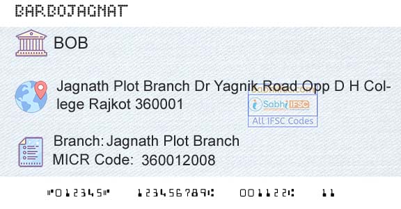Bank Of Baroda Jagnath Plot BranchBranch 