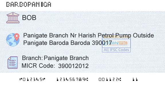 Bank Of Baroda Panigate BranchBranch 