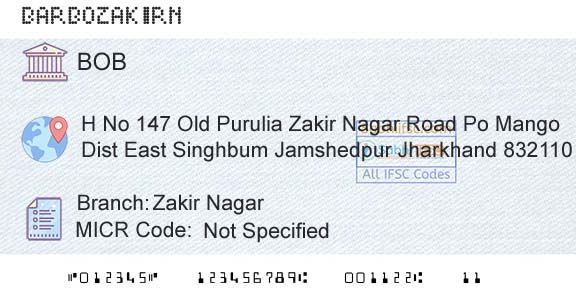 Bank Of Baroda Zakir NagarBranch 
