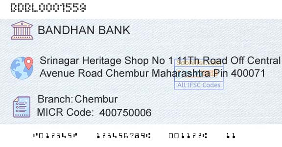 Bandhan Bank Limited ChemburBranch 