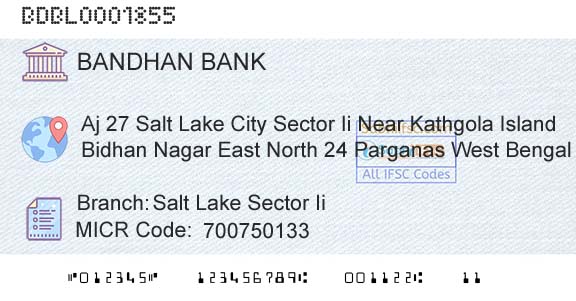 Bandhan Bank Limited Salt Lake Sector IiBranch 