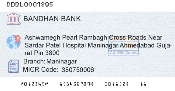 Bandhan Bank Limited ManinagarBranch 