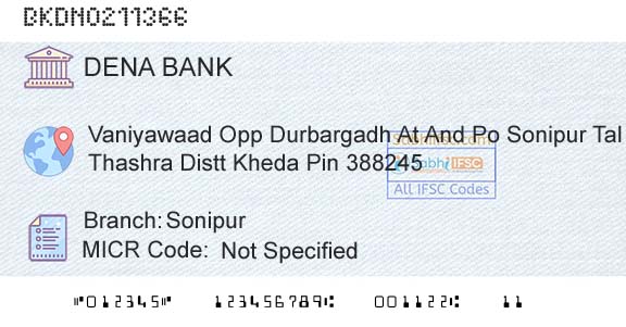Dena Bank SonipurBranch 