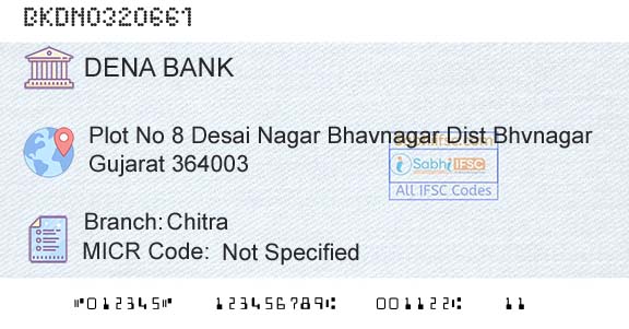 Dena Bank ChitraBranch 