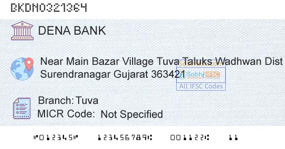 Dena Bank TuvaBranch 