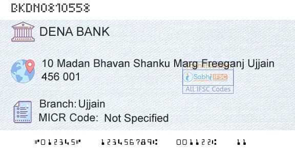 Dena Bank UjjainBranch 