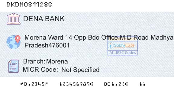 Dena Bank MorenaBranch 