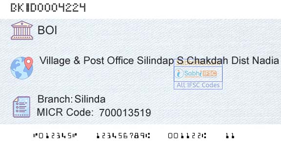 Bank Of India SilindaBranch 