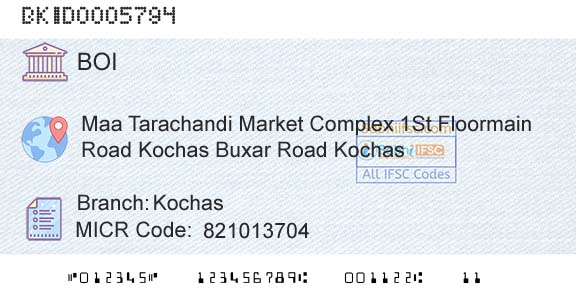 Bank Of India KochasBranch 