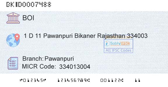 Bank Of India PawanpuriBranch 