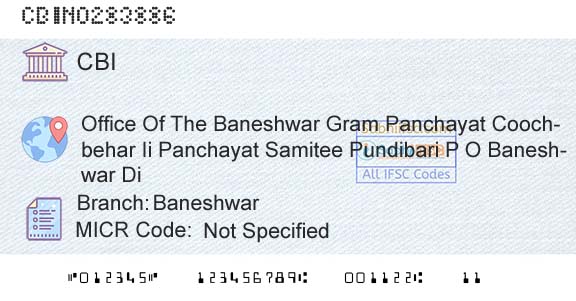 Central Bank Of India BaneshwarBranch 