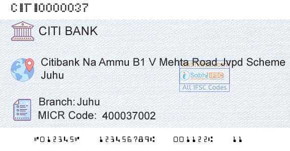 Citi Bank JuhuBranch 