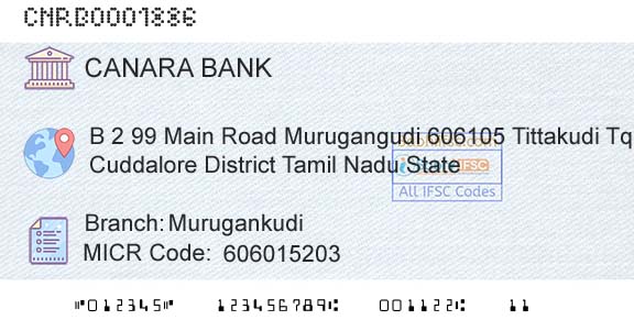 Canara Bank MurugankudiBranch 