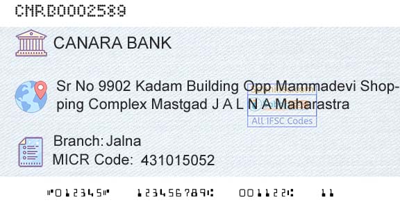 Canara Bank JalnaBranch 