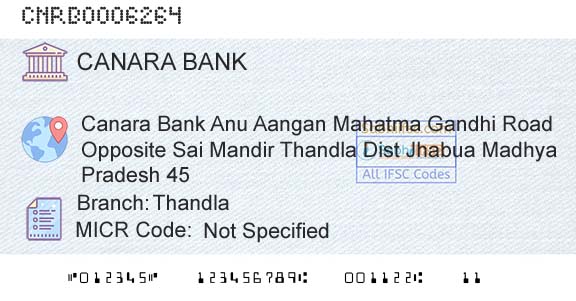 Canara Bank ThandlaBranch 