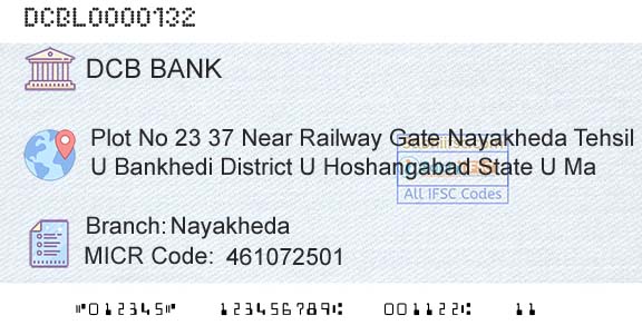 Dcb Bank Limited NayakhedaBranch 