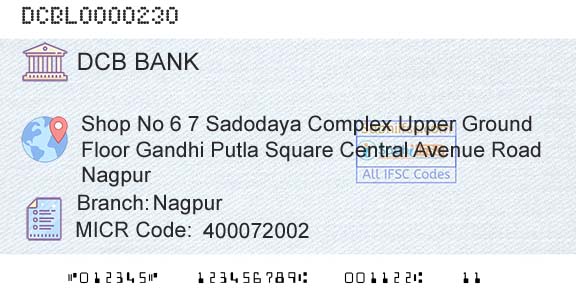 Dcb Bank Limited NagpurBranch 