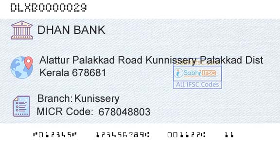 Dhanalakshmi Bank KunisseryBranch 