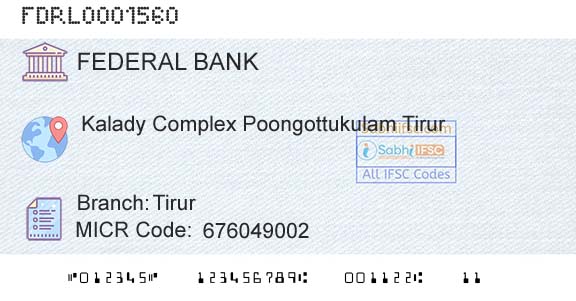 Federal Bank TirurBranch 