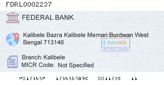 Federal Bank KalibeleBranch 