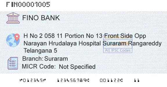 Fino Payments Bank SuraramBranch 
